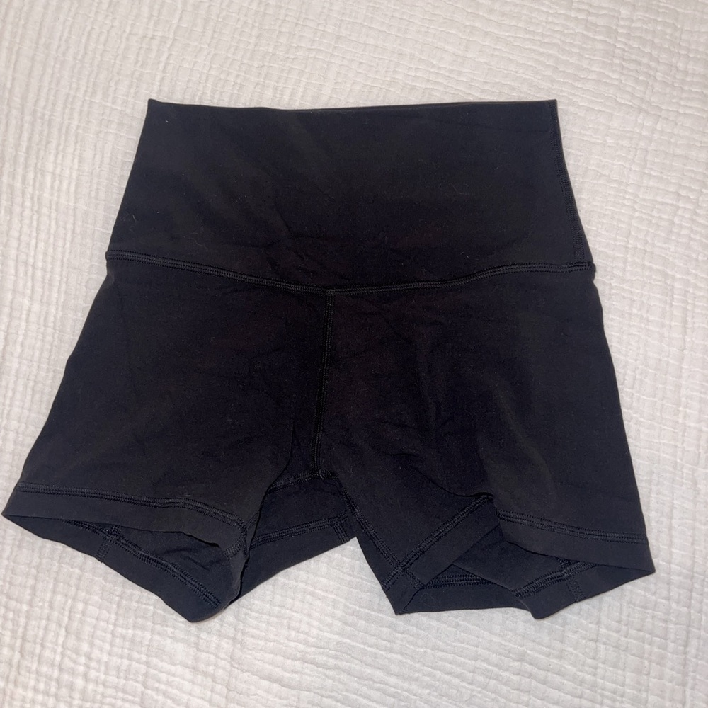 Lululemon Athletica Align High Rise Shorts Size 4 Black